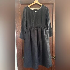 Cotton Candy Elizabeth Linen Dress